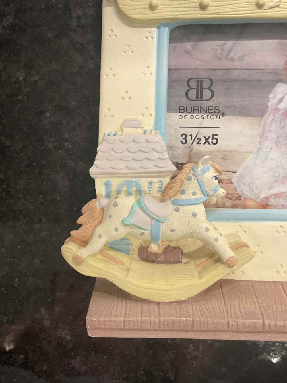 Children's 3D Photo Frame Rocking Horse 3.5